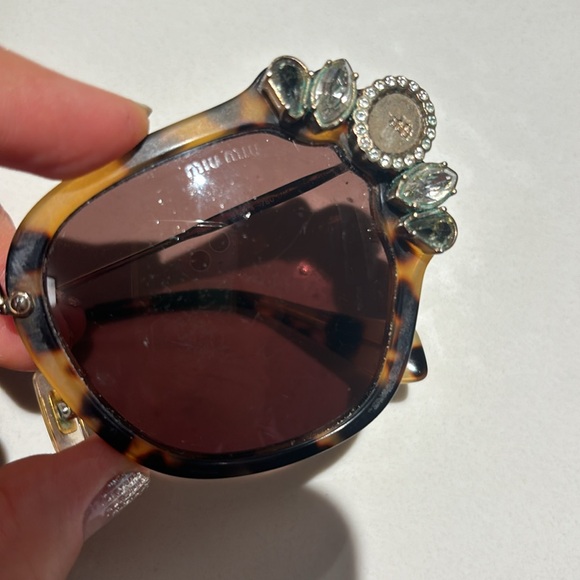 Miu miu sunglasses brown - Picture 7 of 8